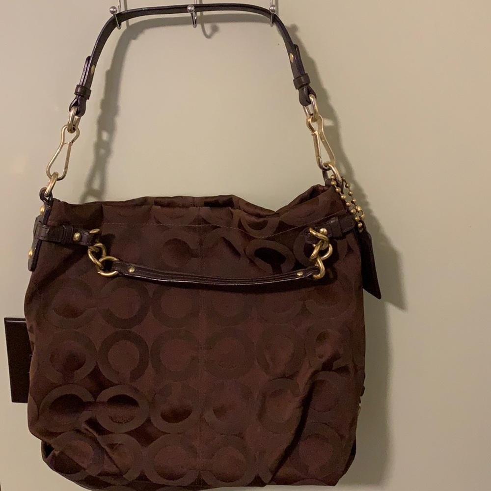 Coach Brown Handbag Tote
